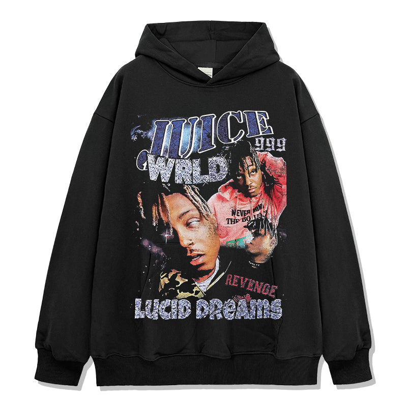 Lucid Dreams By Juice Wrld Hoodie Style001 T-Shirts, Sweatshirt | CoreVibeTees.com (Image 1)