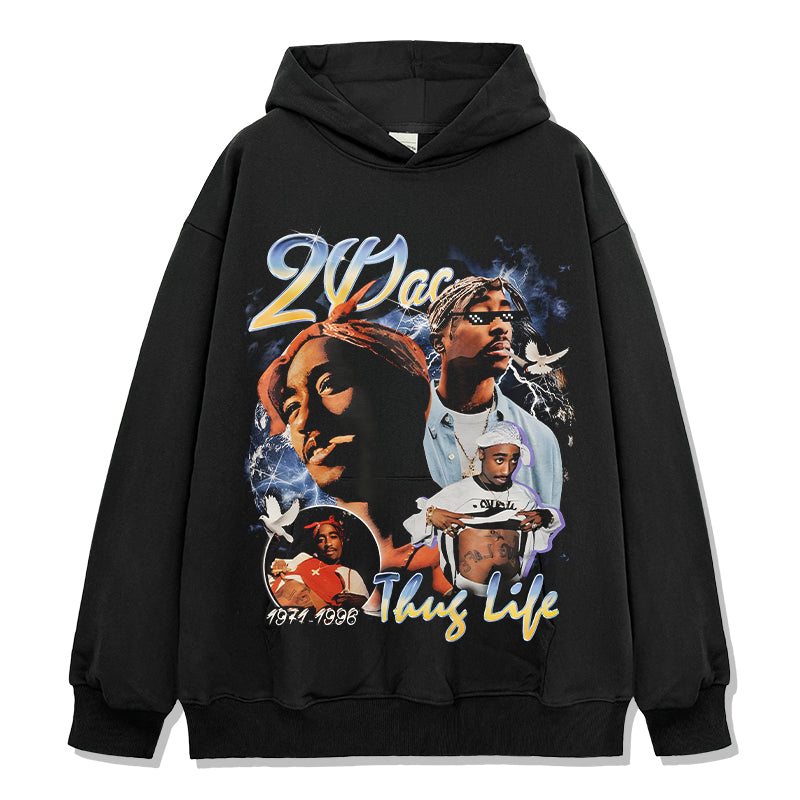 This Life By Tupac Shakur Hoodie T-Shirts, Sweatshirt | CoreVibeTees.com (Image 1)