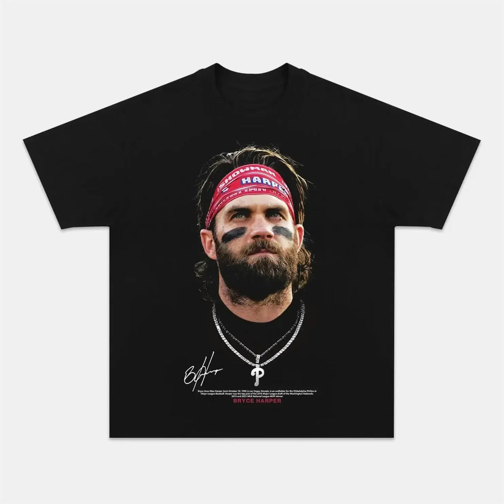 Bryce Harper TEE Style001 Hoodie, Sweatshirt | CoreVibeTees.com (Image 1)