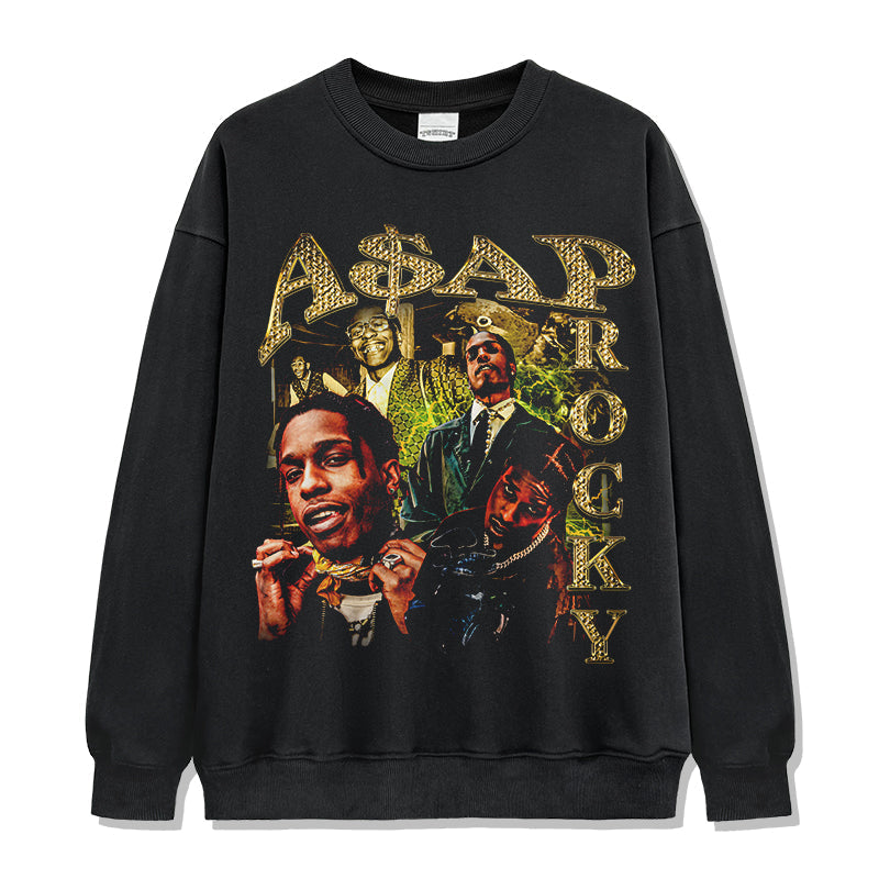 Asap Rocky Sweatshirt Style003 T-Shirts, Hoodie | CoreVibeTees.com (Image 1)