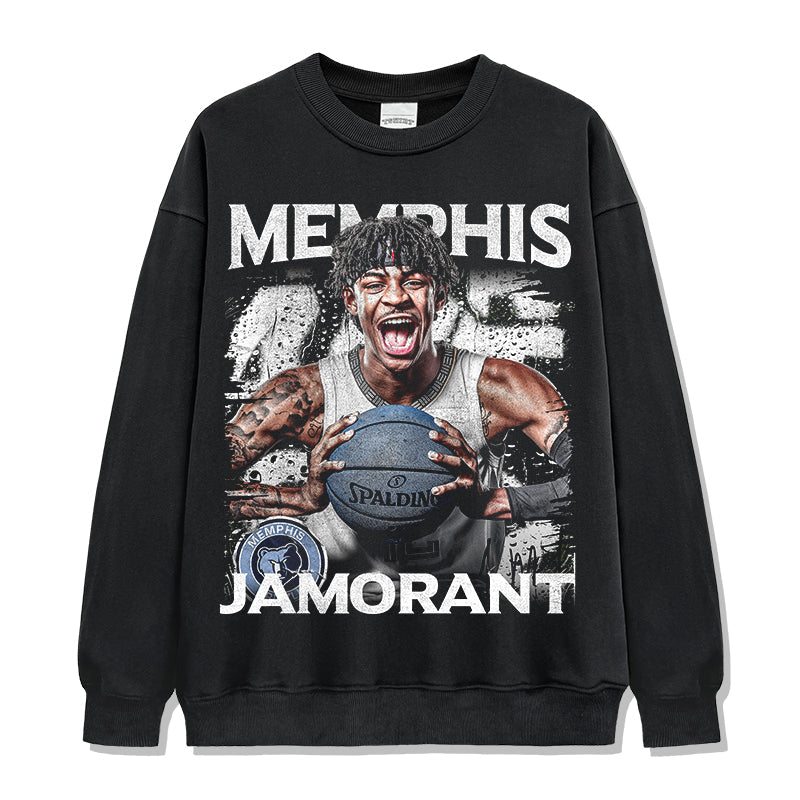 Ja Morant Sweatshirt NBA Style005 T-Shirts, Hoodie | CoreVibeTees.com (Image 1)