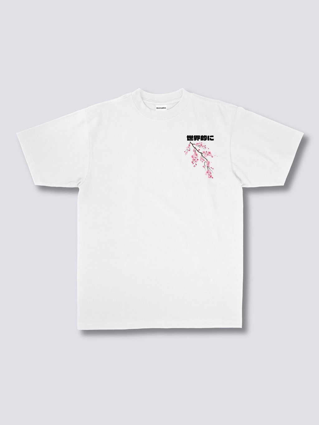 Cherry Blossom Back T-Shirt Hoodie, Sweatshirt | CoreVibeTees.com (Image 4)