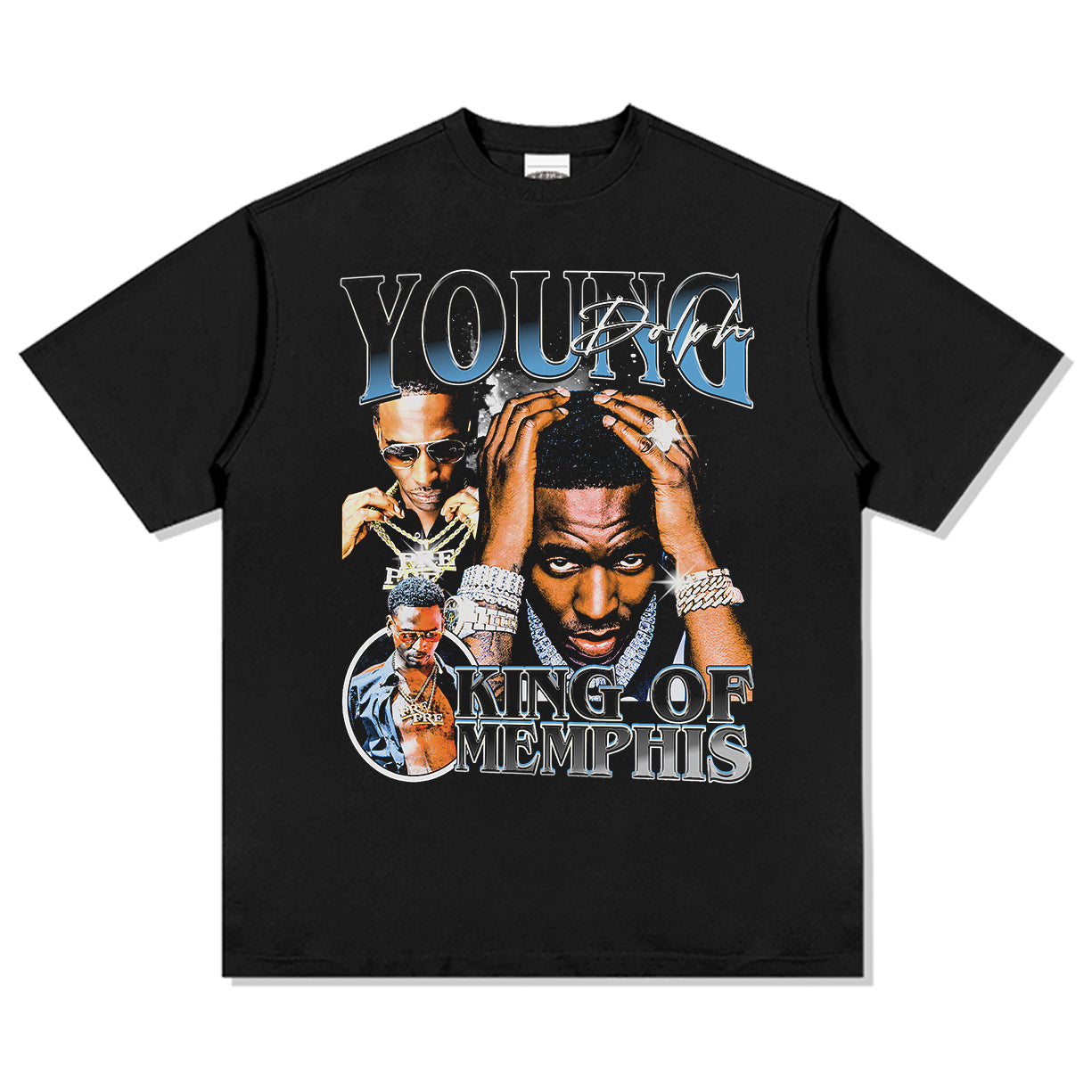 King Of Memphis By Young Dolph Tee Hoodie, Sweatshirt | CoreVibeTees.com (Image 1)