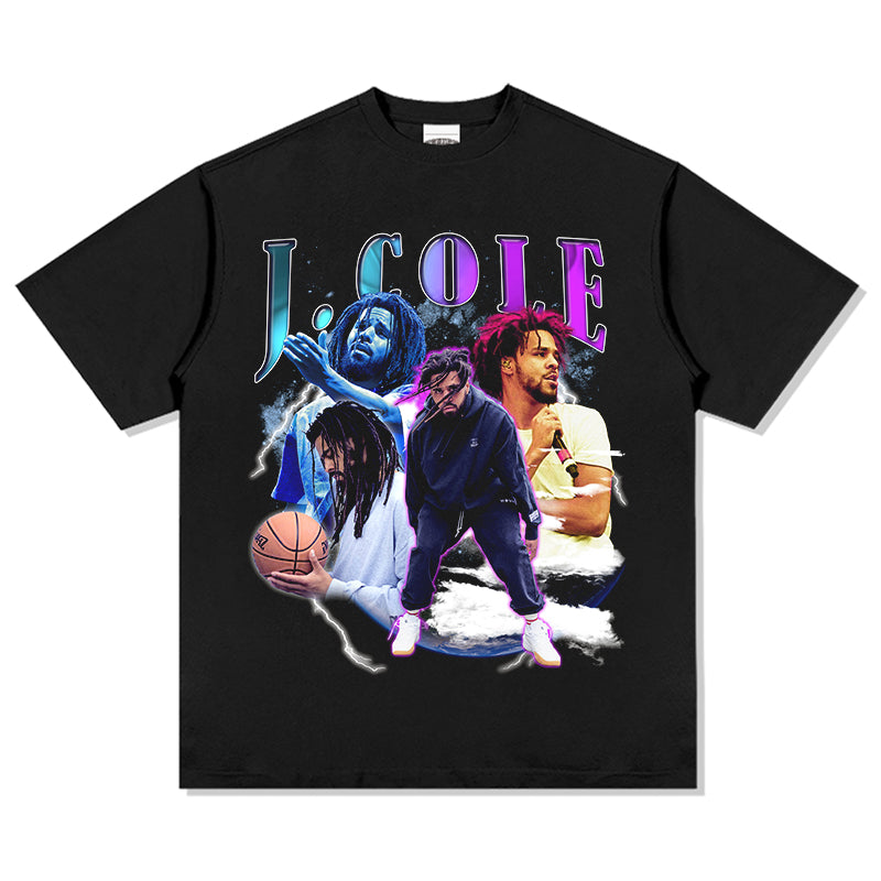 J Cole Basketball Tee Hoodie, Sweatshirt | CoreVibeTees.com (Image 1)