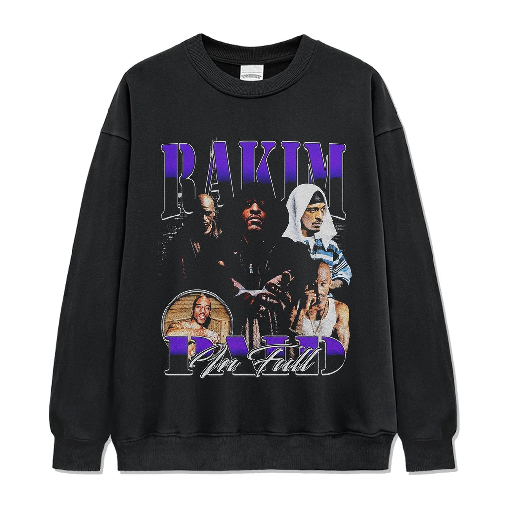 PAID IN FULL By Rakim Sweatshirt T-Shirts, Hoodie | CoreVibeTees.com (Image 1)