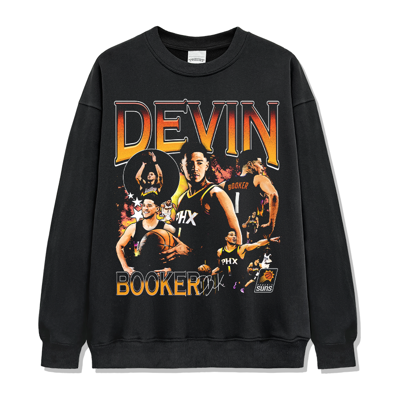 Devin Booker Sweatshirt NBA Style003 T-Shirts, Hoodie | CoreVibeTees.com (Image 1)