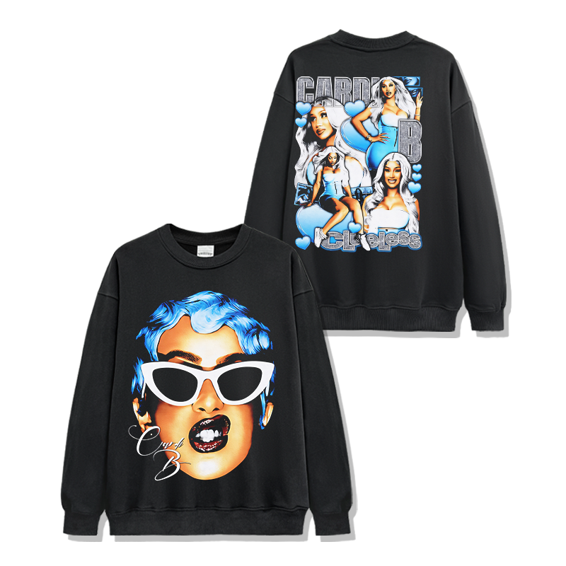 Cardi B Signature Sweatshirt T-Shirts, Hoodie | CoreVibeTees.com (Image 1)