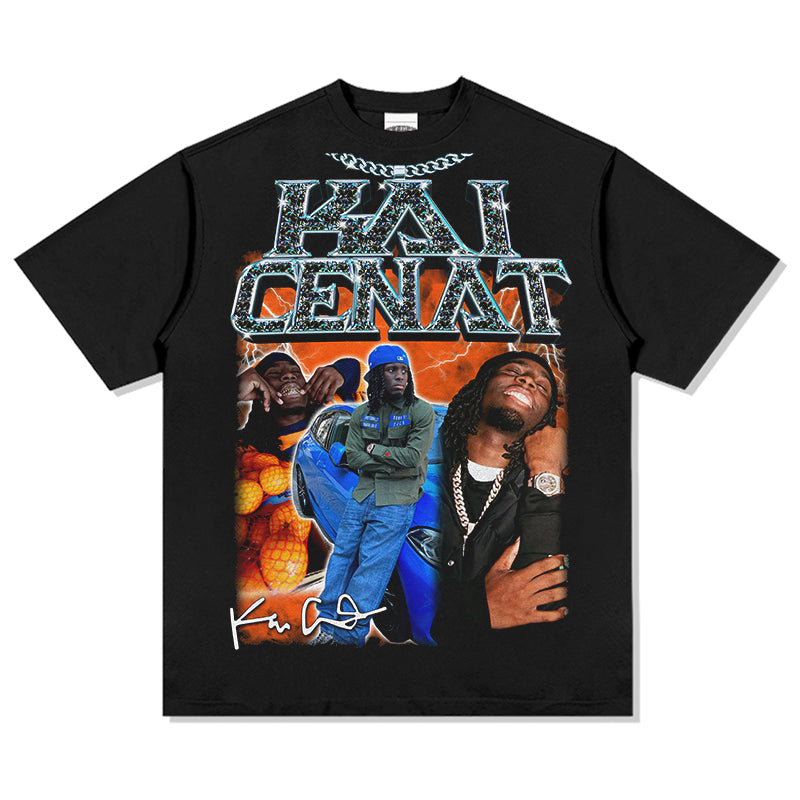 Kai Cenat signature Tee Hoodie, Sweatshirt | CoreVibeTees.com (Image 1)