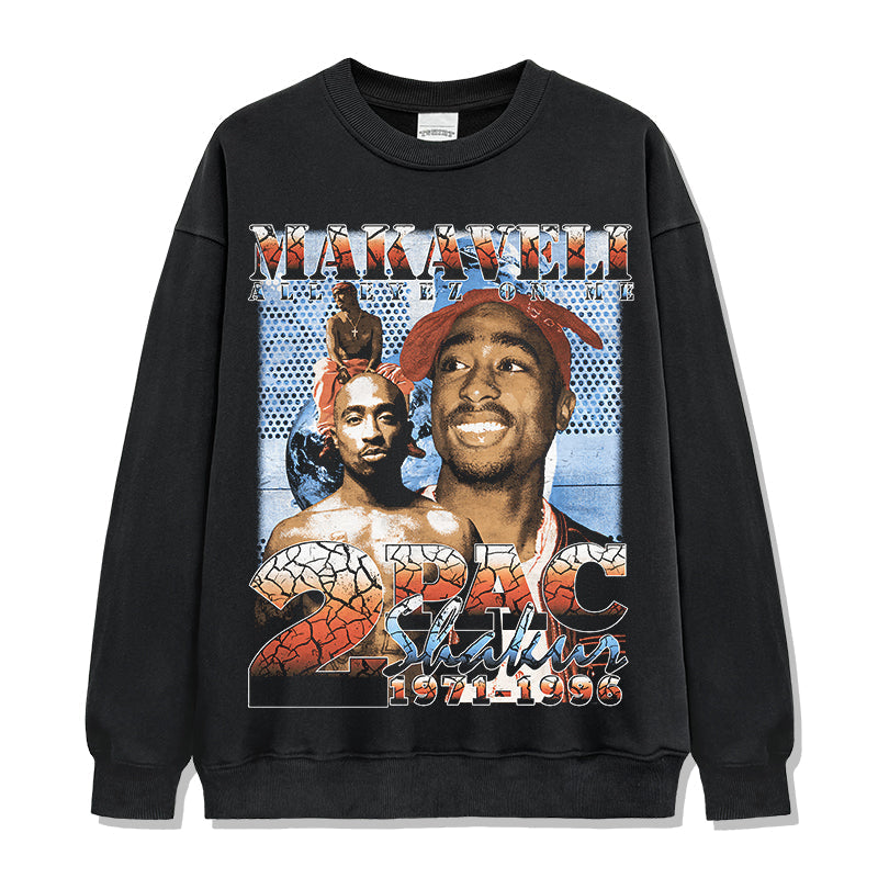 Tupac Shakur Sweatshirt Style019 T-Shirts, Hoodie | CoreVibeTees.com (Image 1)