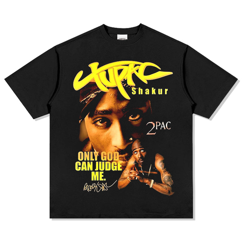 Only God Can Judge Me  By Tupac Shakur Signature TEE Hoodie, Sweatshirt | CoreVibeTees.com (Image 1)