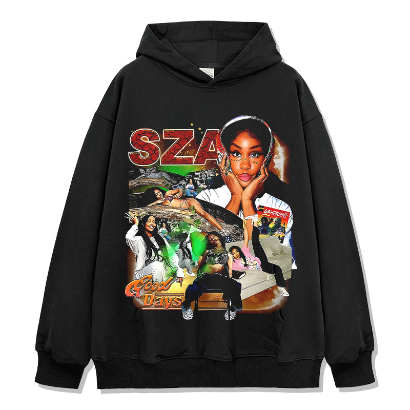 Good Days By Sza Hoodie T-Shirts, Sweatshirt | CoreVibeTees.com (Image 1)