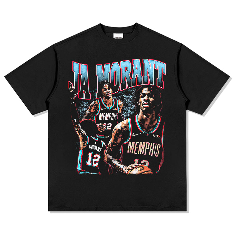 Ja Morant TEE NBA Style001 Hoodie, Sweatshirt | CoreVibeTees.com (Image 1)