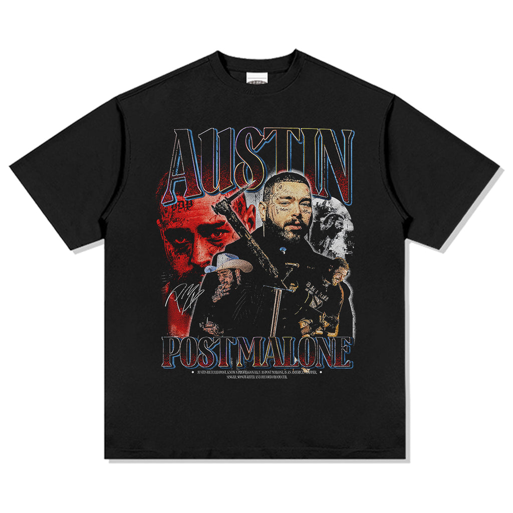 Austin By Post Malone Tee Hoodie, Sweatshirt | CoreVibeTees.com (Image 1)