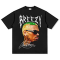 Breezy Chris Brown Signature TEE Hoodie, Sweatshirt | CoreVibeTees.com (Image 1)