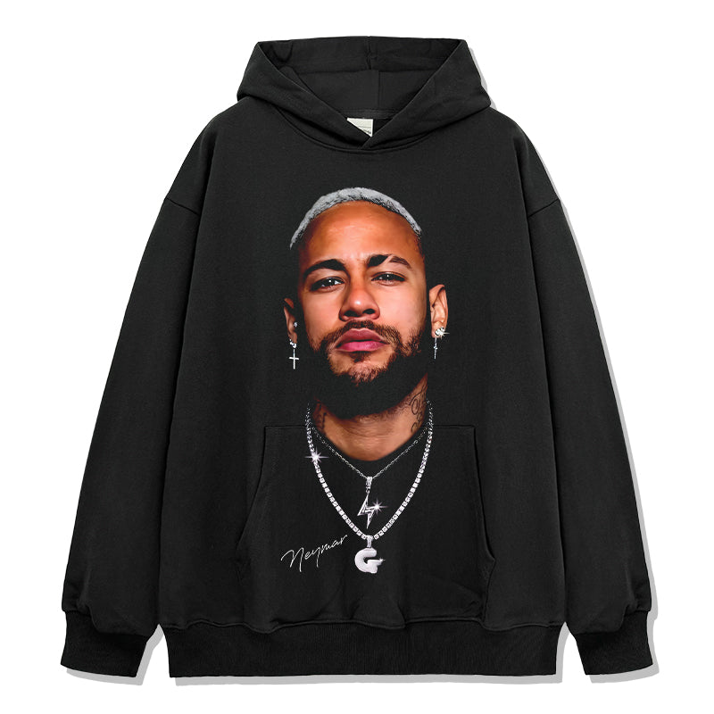 Neymar â€œSignatureâ€ Hoodie Style001 T-Shirts, Sweatshirt | CoreVibeTees.com (Image 1)