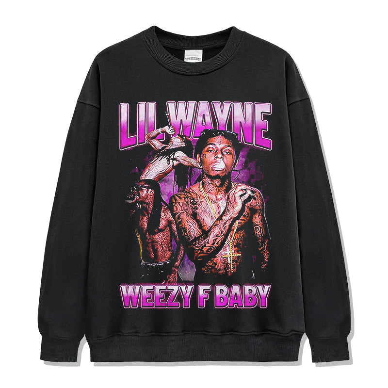 Weezy F Baby By Lil Wayne Sweatshirt T-Shirts, Hoodie | CoreVibeTees.com (Image 1)