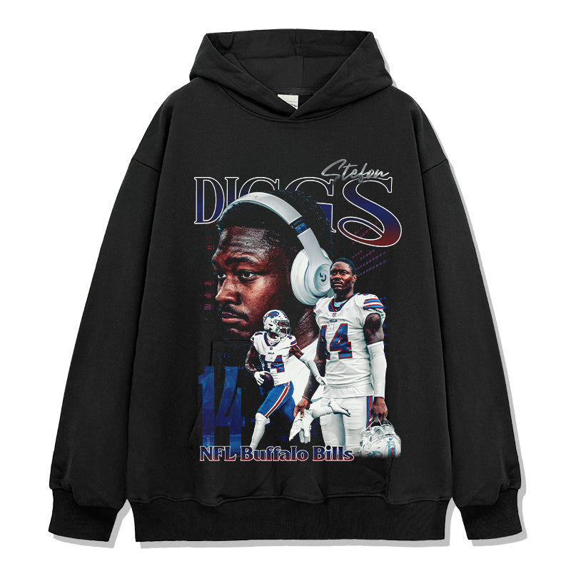 Stefon Diggs HOODIE NBA T-Shirts, Sweatshirt | CoreVibeTees.com (Image 1)