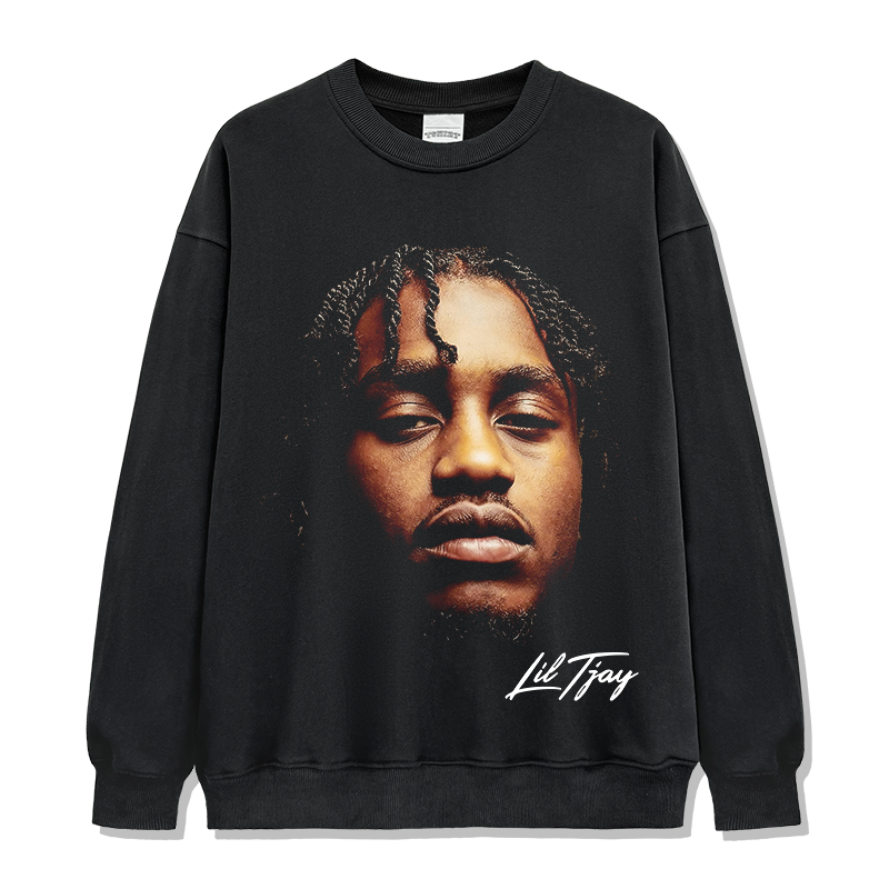 Lil Tjay Signature Sweatshirt Style001 T-Shirts, Hoodie | CoreVibeTees.com (Image 1)