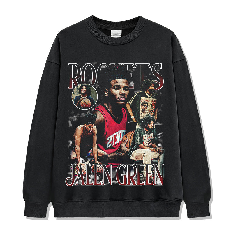 Jalen Green Sweatshirt NBA Style001 T-Shirts, Hoodie | CoreVibeTees.com (Image 1)