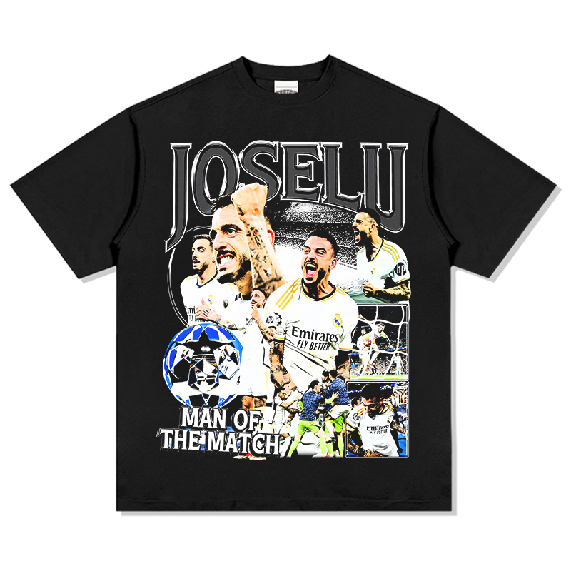 Joselu "Man Of The Match"TEE Hoodie, Sweatshirt | CoreVibeTees.com (Image 1)