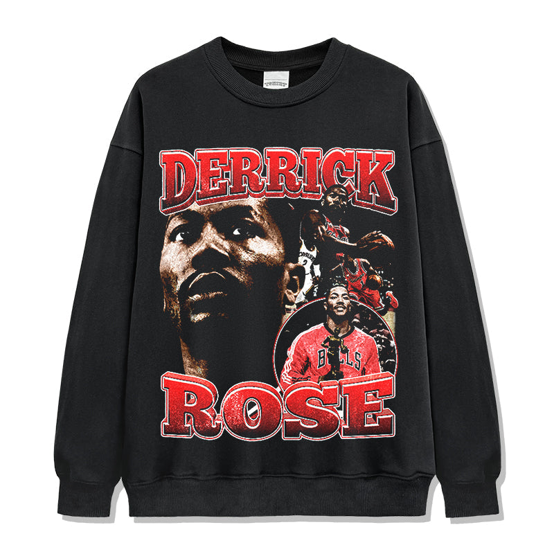 DERRICK ROSE Sweatshirt NBA T-Shirts, Hoodie | CoreVibeTees.com (Image 1)