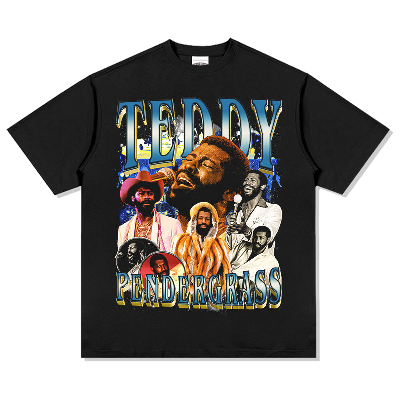 Teddy Pendergrass Tee Hoodie, Sweatshirt | CoreVibeTees.com (Image 2)