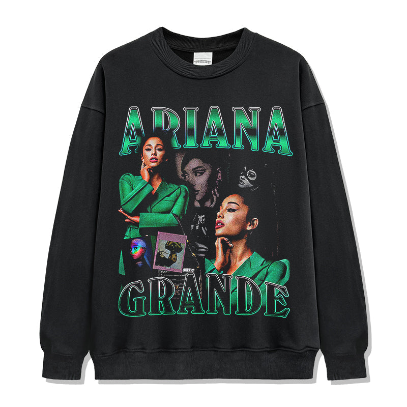 Ariana Grande Sweatshirt Style001 T-Shirts, Hoodie | CoreVibeTees.com (Image 1)