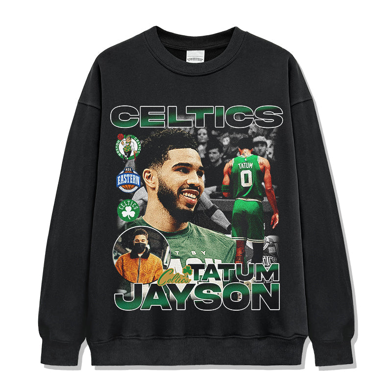 Jayson Tatum Sweatshirt NBA Style001 T-Shirts, Hoodie | CoreVibeTees.com (Image 1)