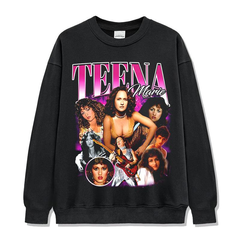 Teena Marie Sweatshirt T-Shirts, Hoodie | CoreVibeTees.com (Image 1)