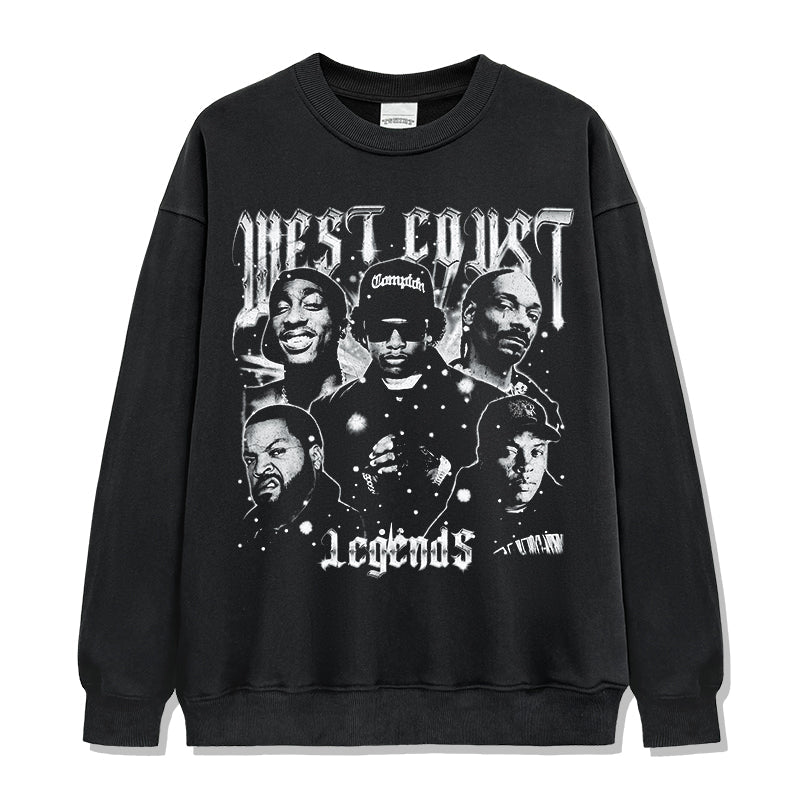West Coast Legends Sweatshirt T-Shirts, Hoodie | CoreVibeTees.com (Image 1)