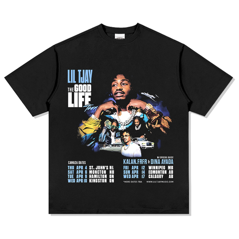 The Good Life By Lil Tjay TEE Hoodie, Sweatshirt | CoreVibeTees.com (Image 1)