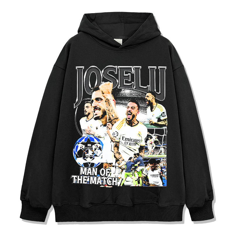 Joselu "Man Of The Match"Hoodie T-Shirts, Sweatshirt | CoreVibeTees.com (Image 1)