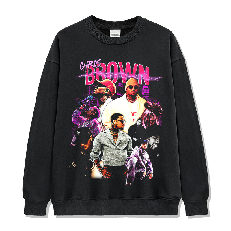 Chris Brown Sweatshirt Style007 T-Shirts, Hoodie | CoreVibeTees.com (Image 1)