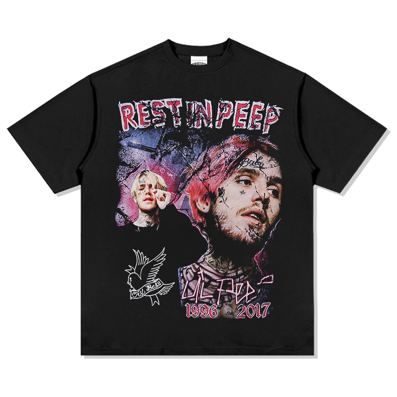 Rest in Peep by Lil Peep TEE Hoodie, Sweatshirt | CoreVibeTees.com (Image 1)