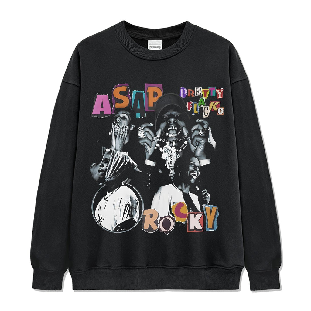 Pretty Flacko By Asap Rocky Sweatshirt T-Shirts, Hoodie | CoreVibeTees.com (Image 1)