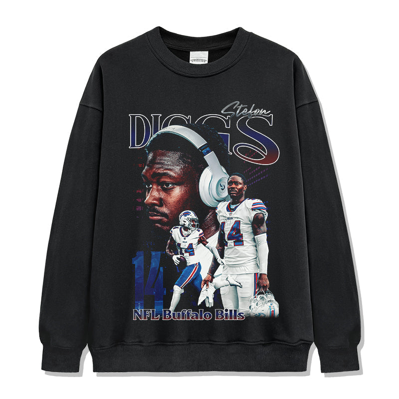 Stefon Diggs Sweatshirt NBA T-Shirts, Hoodie | CoreVibeTees.com (Image 1)