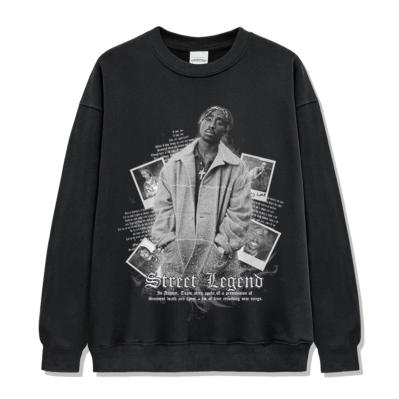 Tupac Shakur Sweatshirt Style015 T-Shirts, Hoodie | CoreVibeTees.com (Image 1)