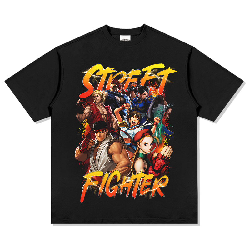 Street Fighter "Anime" TEE Hoodie, Sweatshirt | CoreVibeTees.com (Image 1)