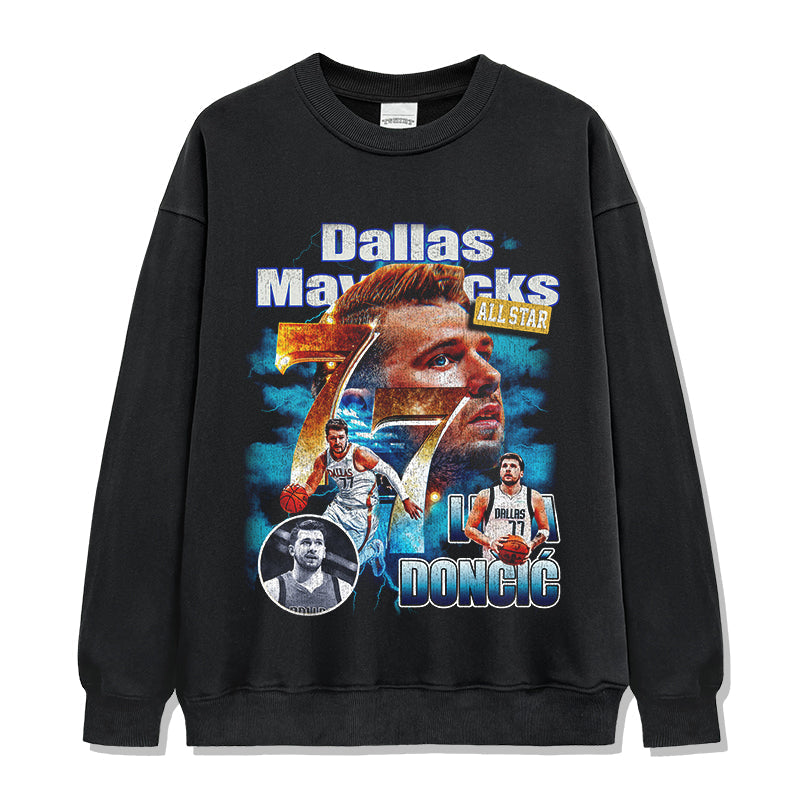 Luka Doncic Sweatshirt NBA T-Shirts, Hoodie | CoreVibeTees.com (Image 1)