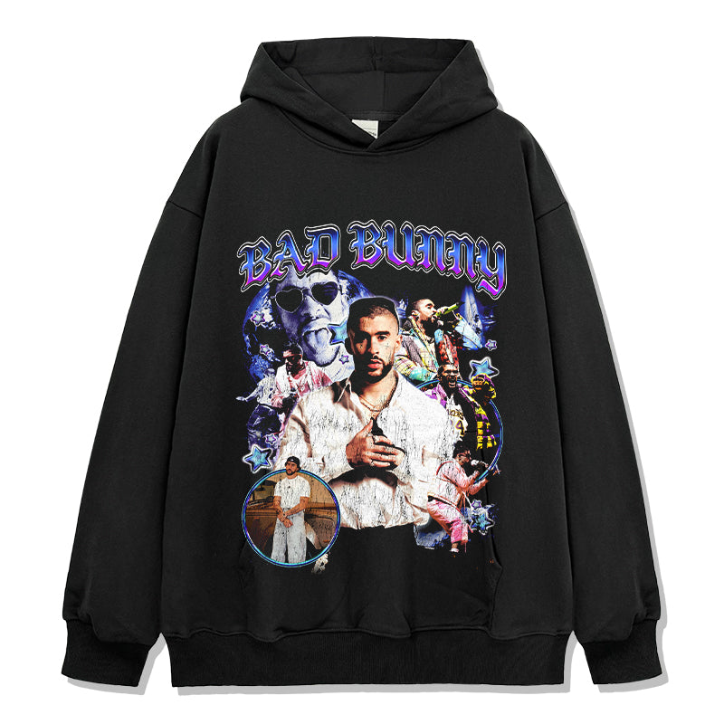 Bad Bunny Hoodie Style001 T-Shirts, Sweatshirt | CoreVibeTees.com (Image 1)