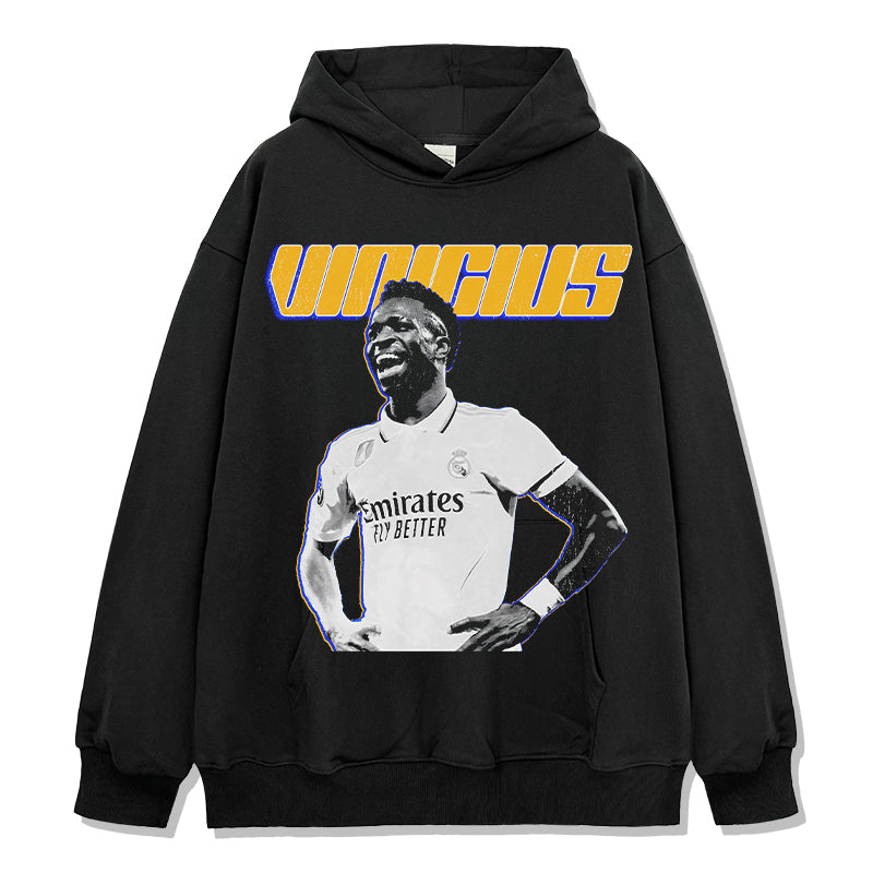 Vinicius Junior Hoodie Style001 T-Shirts, Sweatshirt | CoreVibeTees.com (Image 1)