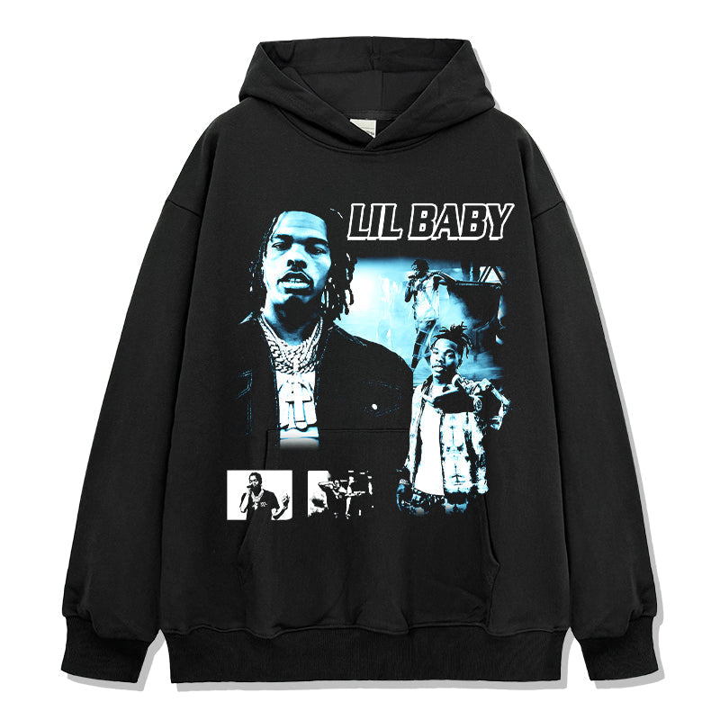 Lil Baby Hoodie Style002 T-Shirts, Sweatshirt | CoreVibeTees.com (Image 1)