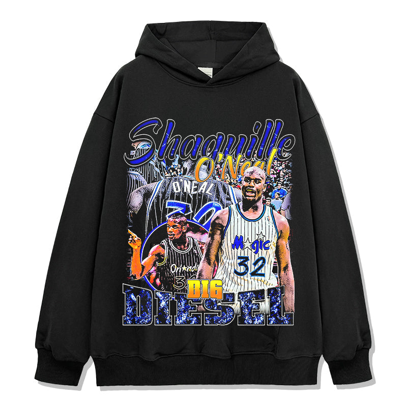 Shaquille Oâ€™neal HOODIE NBA T-Shirts, Sweatshirt | CoreVibeTees.com (Image 1)