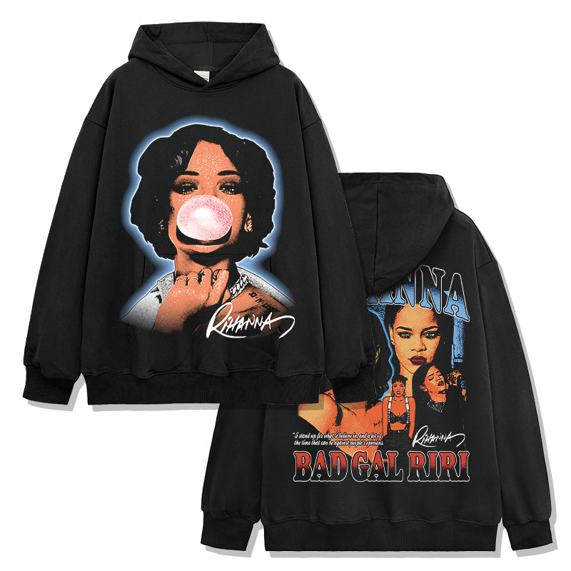 Bad Gal Riri by Rihanna signature Hoodie T-Shirts, Sweatshirt | CoreVibeTees.com (Image 1)