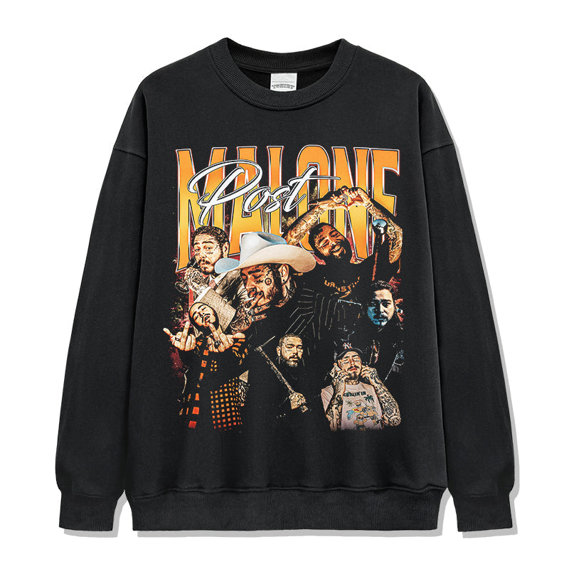 Post Malone Sweatshirt T-Shirts, Hoodie | CoreVibeTees.com (Image 1)