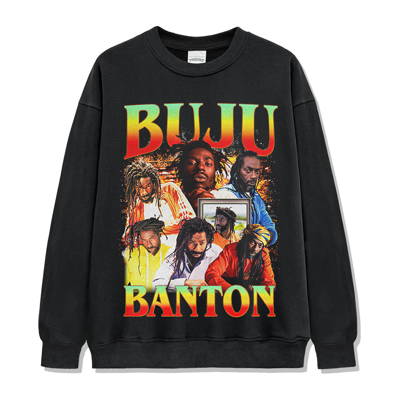 Buju Banton Sweatshirt T-Shirts, Hoodie | CoreVibeTees.com (Image 1)