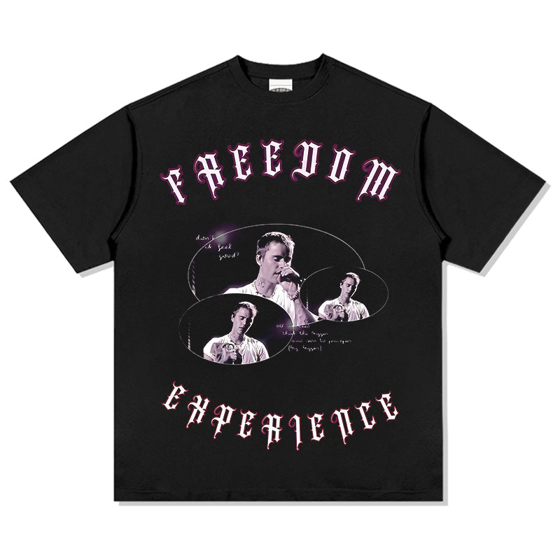 Freedom Experience By Justin Bieber TEE Hoodie, Sweatshirt | CoreVibeTees.com (Image 1)