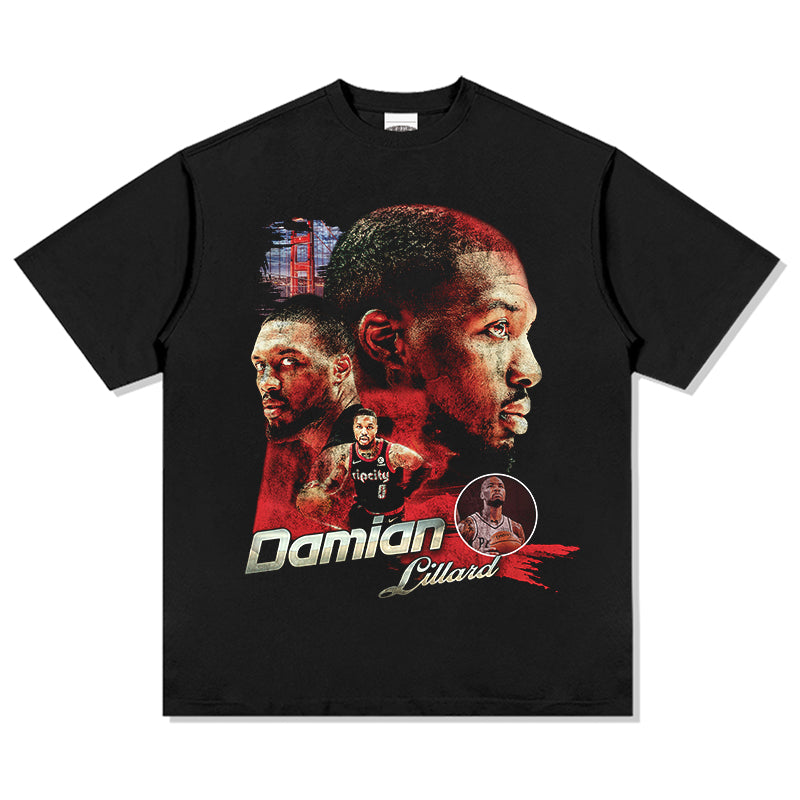 Damian Cillard TEE NBA Hoodie, Sweatshirt | CoreVibeTees.com (Image 1)