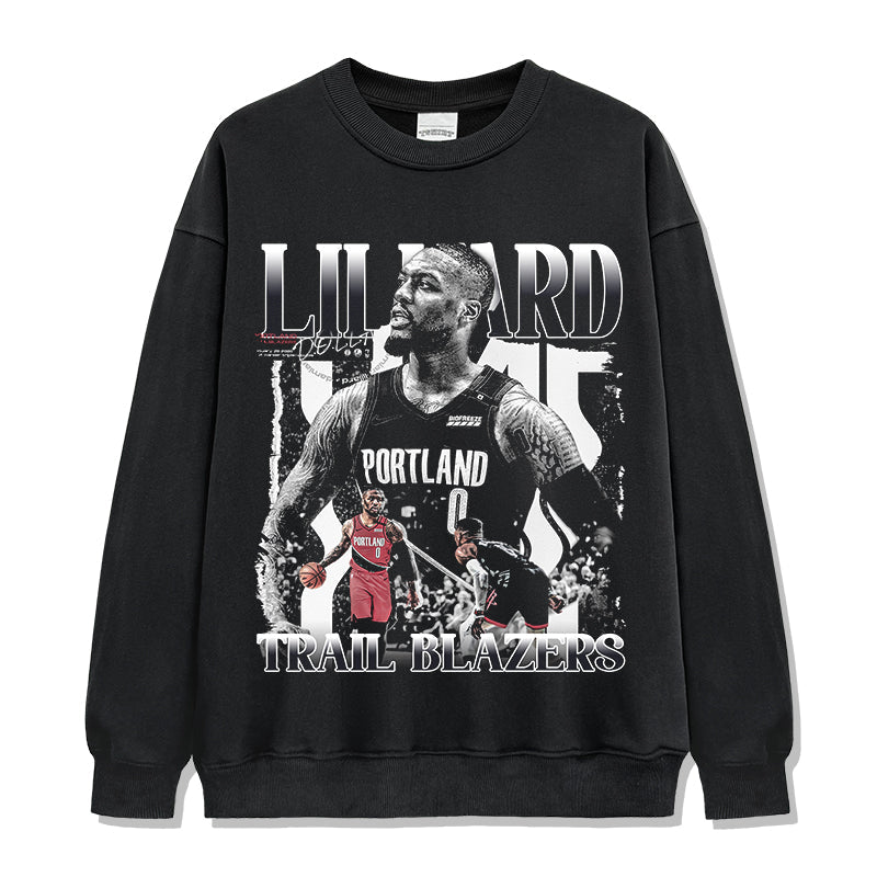Damian Lillard Sweatshirt NBA T-Shirts, Hoodie | CoreVibeTees.com (Image 1)