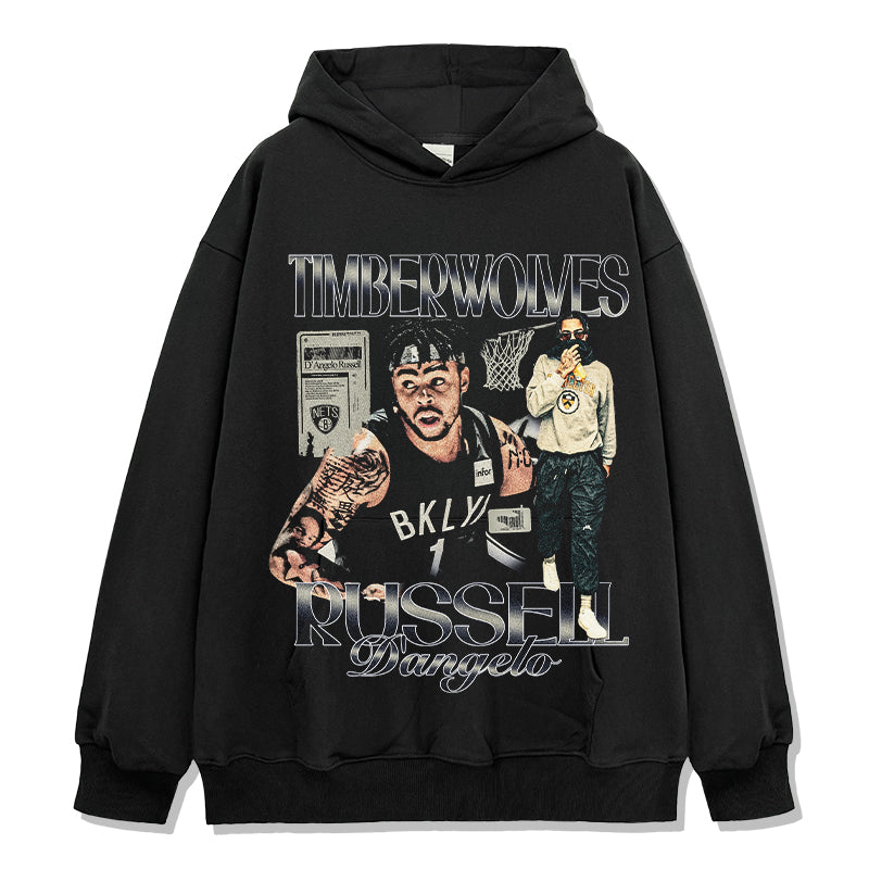 Dangelo Russell HOODIE NBA T-Shirts, Sweatshirt | CoreVibeTees.com (Image 1)